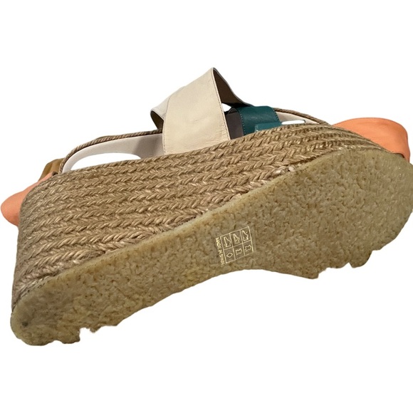 Chloe Ankle Tie Wedge Espadrille Sandal - Picture 6 of 9